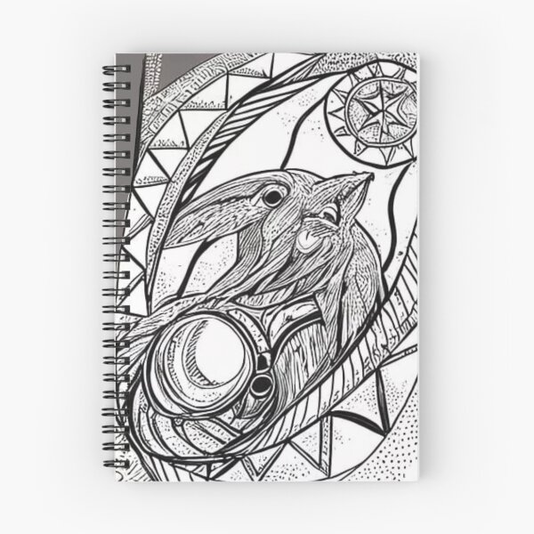 Item preview, Linear Abstract Bird Art designed and sold by dremneaw.