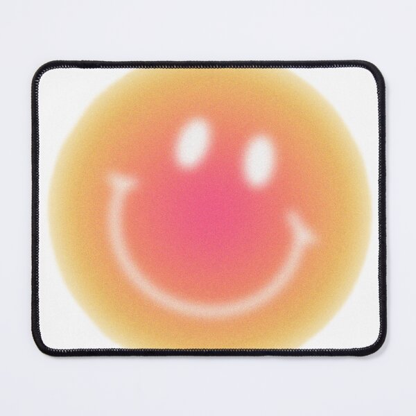 Item preview, Trendy Aura Smiley Face Gradient Blur Retro Y2K Graphic designed and sold by MagySale.