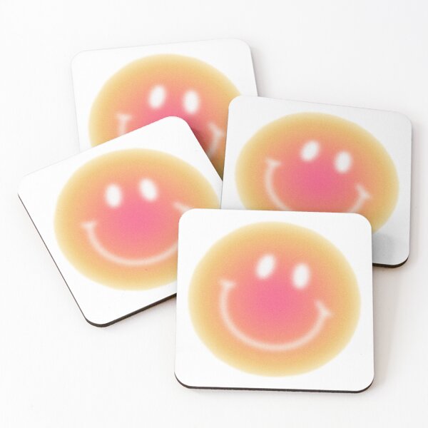 Item preview, Trendy Aura Smiley Face Gradient Blur Retro Y2K Graphic designed and sold by MagySale.