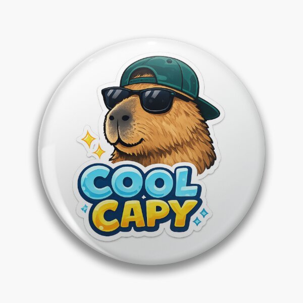Item preview, Cute Capybara Collection Kawaii Animal Art designed and sold by Aramdesing.