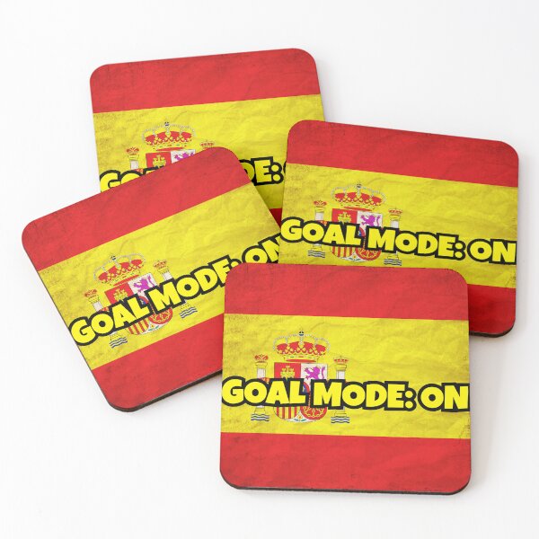 Item preview, Spain Soccer Fan Shirt – GOALMODE: ON Football Tee  designed and sold by LovelyHappyGift.