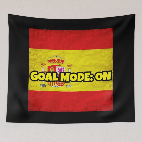 Item preview, Spain Soccer Fan Shirt – GOALMODE: ON Football Tee  designed and sold by LovelyHappyGift.