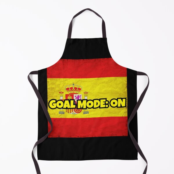 Item preview, Spain Soccer Fan Shirt – GOALMODE: ON Football Tee designed and sold by LovelyHappyGift.