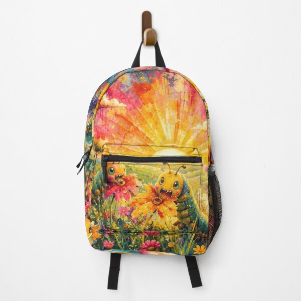 Item preview, Cute Bugs Eating Flowers at Sunset designed and sold by M-Y-A-R-T-.