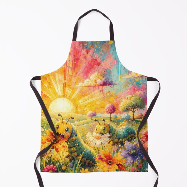 Item preview, Cute Bugs Eating Flowers at Sunset designed and sold by M-Y-A-R-T-.