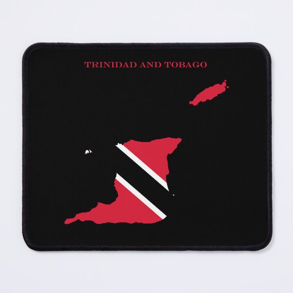 Item preview, Trinidad and Tobago Map Flag Silhouette Caribbean Travel Pride Gift designed and sold by NTGUILTY.