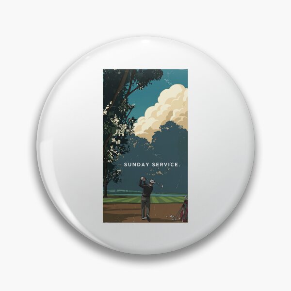 Item preview, Creative elegant Sunday service golf design.  designed and sold by QuietTeeClub.