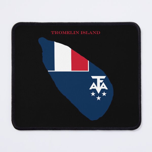 Item preview, Tromelin Island Map Flag Silhouette Indian Ocean Travel Pride Gift designed and sold by NTGUILTY.