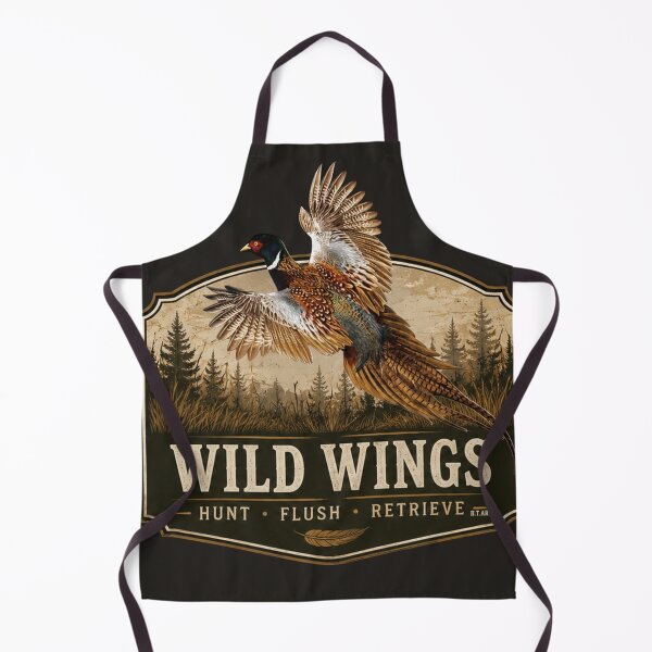 Item preview, Wild Wings Pheasant Hunting Badge Design designed and sold by TammyHunterArt.