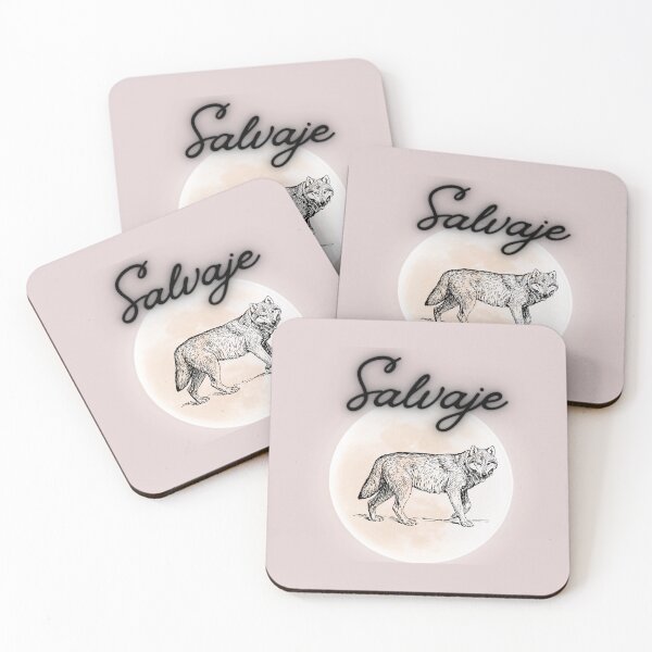 Item preview, Copy of Copy of Salvaje Wolf Moon designed and sold by A touch of creativity.