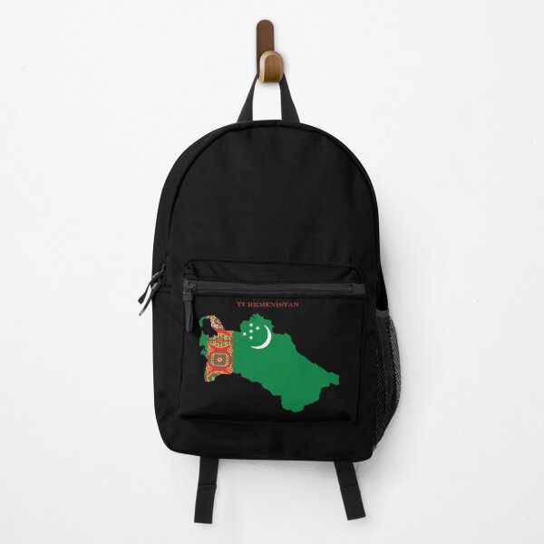 Item preview, Turkmenistan Map Flag Silhouette Asia Travel Pride Gift designed and sold by NTGUILTY.
