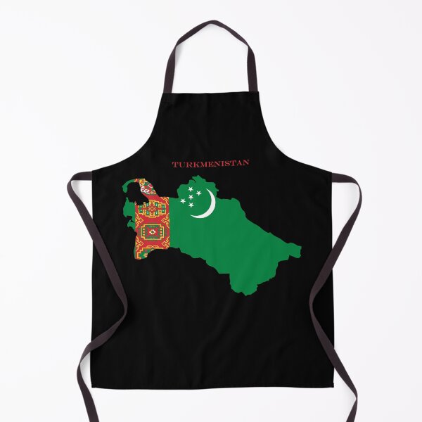 Item preview, Turkmenistan Map Flag Silhouette Asia Travel Pride Gift designed and sold by NTGUILTY.