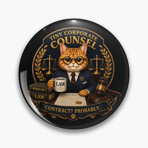 Item preview, Tiny Corporate Counsel Cat designed and sold by Omni Craft .