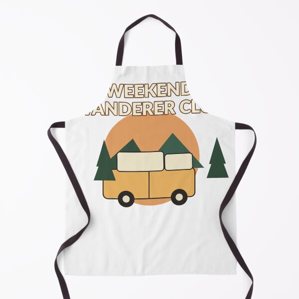 Item preview, Weekend Wanderer Club - Retro Camper Van Adventure Design designed and sold by Cozy Oddities Studio.