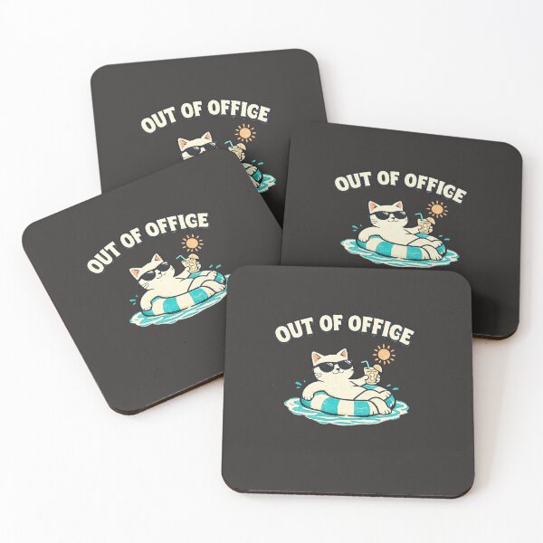 Item preview, Out Of Office Cat designed and sold by AdicretorDesign.