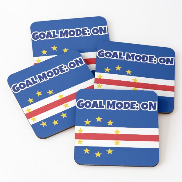 Item preview, Cape Verde Soccer Fan Shirt – GOALMODE: ON Football Tee, Cabo Verde designed and sold by LovelyHappyGift.