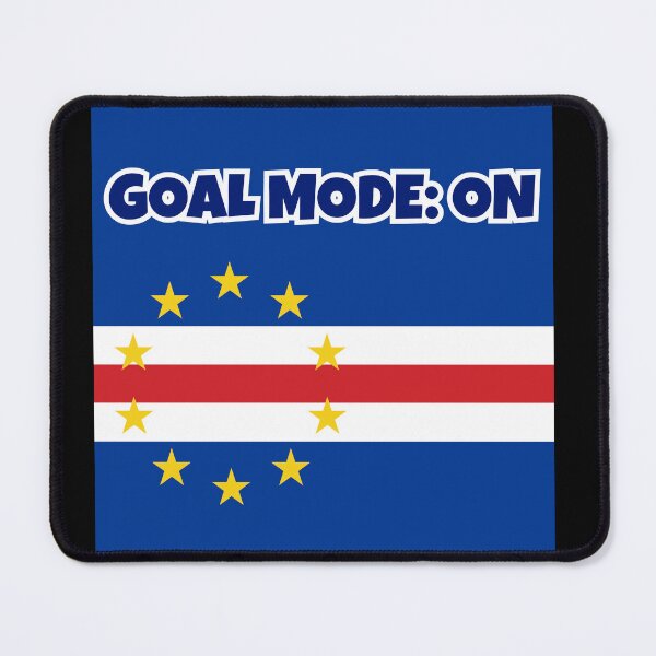Item preview, Cape Verde Soccer Fan Shirt – GOALMODE: ON Football Tee, Cabo Verde designed and sold by LovelyHappyGift.