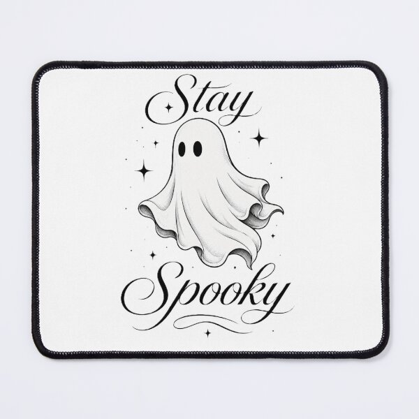 Item preview, Stay Spooky - Vintage Minimalist Ghost designed and sold by BlackBoneArt.