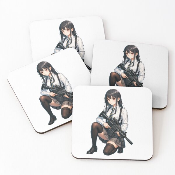 Item preview, Tactical School Girl - Anime Special Ops designed and sold by RAWLIFEGRAPHIC.