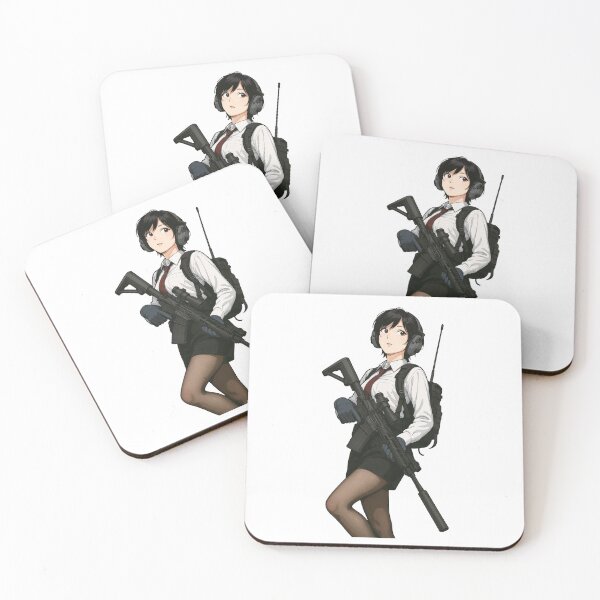 Item preview, Tactical School Girl - Anime Special Ops designed and sold by RAWLIFEGRAPHIC.