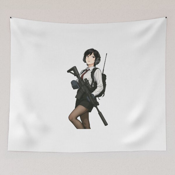 Item preview, Tactical School Girl - Anime Special Ops designed and sold by RAWLIFEGRAPHIC.
