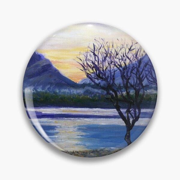 Item preview, Winter Tree at Sunset on the bank of Derwentwater near Keswick in the Lake District, England designed and sold by LymphomaLass.