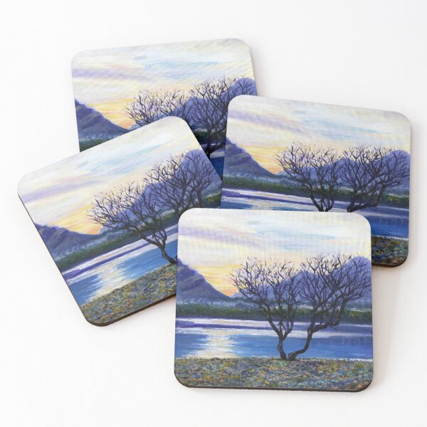Item preview, Winter Tree at Sunset on the bank of Derwentwater near Keswick in the Lake District, England designed and sold by LymphomaLass.