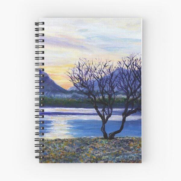 Item preview, Winter Tree at Sunset on the bank of Derwentwater near Keswick in the Lake District, England designed and sold by LymphomaLass.