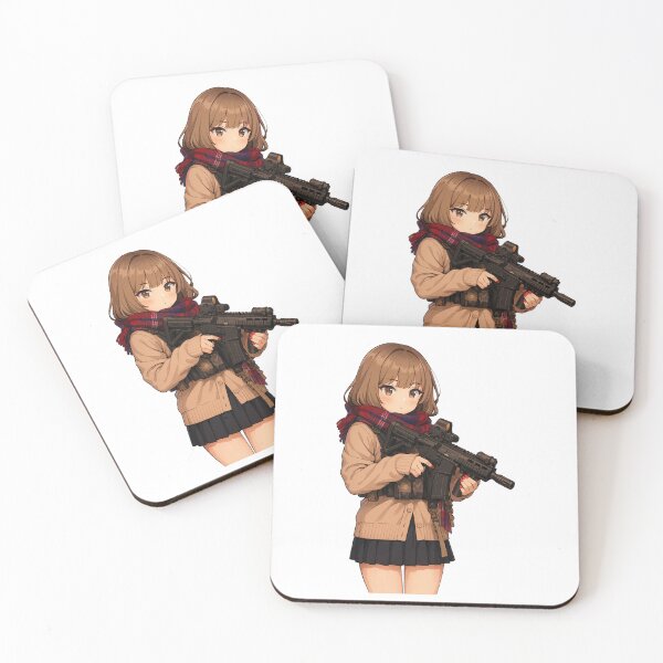Item preview, Tactical School Girl - Anime Special Ops designed and sold by RAWLIFEGRAPHIC.