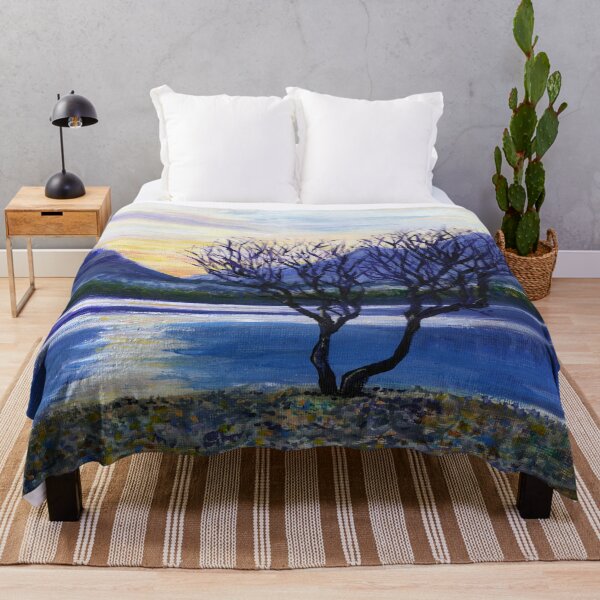 Item preview, Winter Tree at Sunset on the bank of Derwentwater near Keswick in the Lake District, England designed and sold by LymphomaLass.