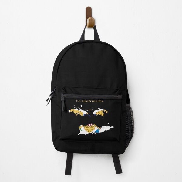 Item preview, US Virgin Islands Map Flag Silhouette Caribbean Travel Pride Gift designed and sold by NTGUILTY.