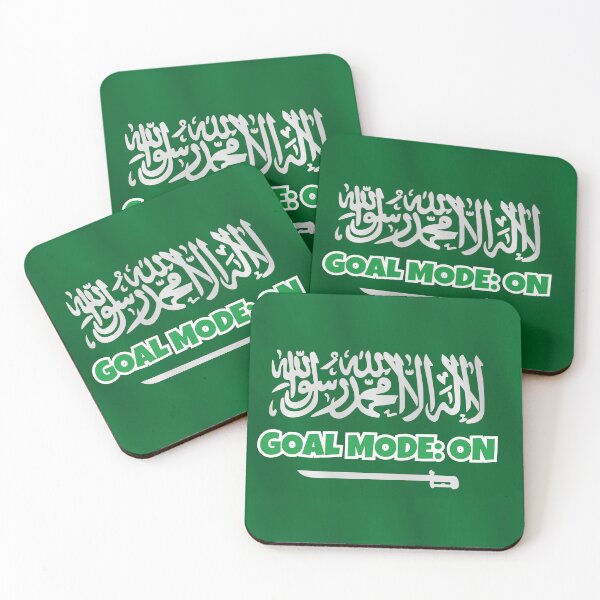 Item preview, Saudi Arabia Soccer Fan Shirt – GOALMODE: ON Football Tee designed and sold by LovelyHappyGift.