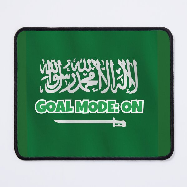 Item preview, Saudi Arabia Soccer Fan Shirt – GOALMODE: ON Football Tee designed and sold by LovelyHappyGift.