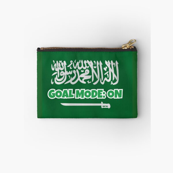 Item preview, Saudi Arabia Soccer Fan Shirt – GOALMODE: ON Football Tee designed and sold by LovelyHappyGift.