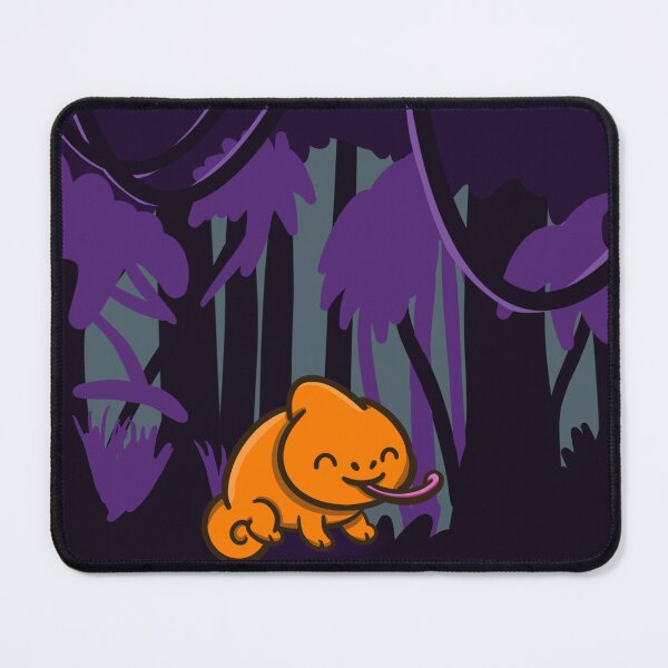 Item preview, Tiny Jungle Explorer – Cute Chameleon Adventure designed and sold by oilbyme.