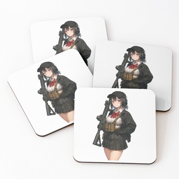 Item preview, Tactical School Girl - Anime Special Ops designed and sold by RAWLIFEGRAPHIC.
