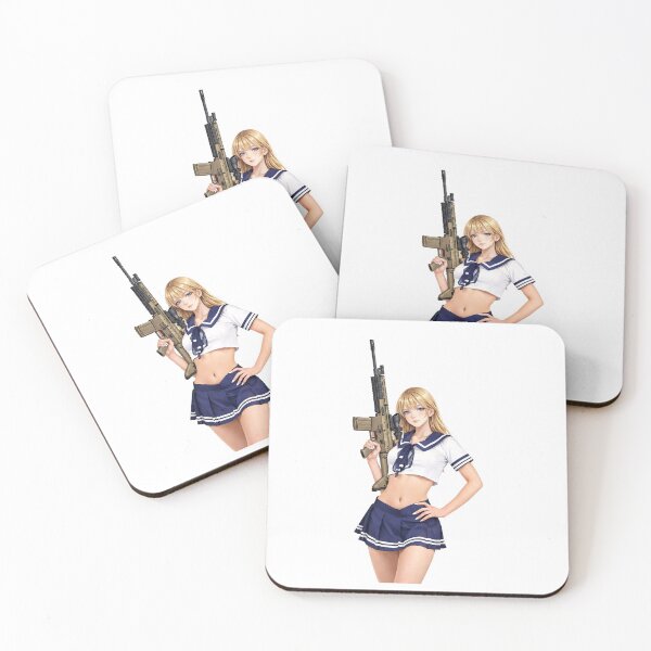Item preview, Tactical School Girl - Anime Special Ops designed and sold by RAWLIFEGRAPHIC.