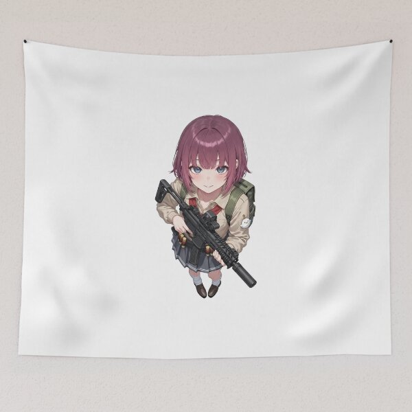 Item preview, Tactical School Girl - Anime Special Ops designed and sold by RAWLIFEGRAPHIC.