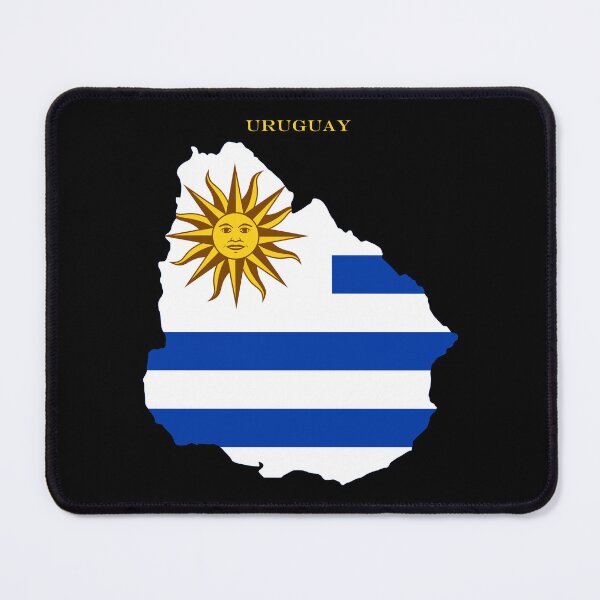 Item preview, Uruguay Map Flag Silhouette South America Travel Pride Gift designed and sold by NTGUILTY.