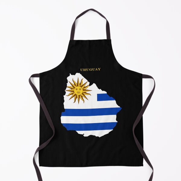 Item preview, Uruguay Map Flag Silhouette South America Travel Pride Gift designed and sold by NTGUILTY.
