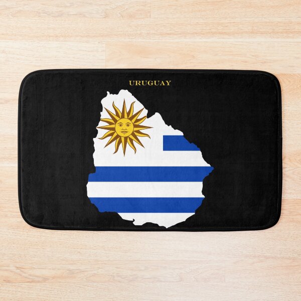 Item preview, Uruguay Map Flag Silhouette South America Travel Pride Gift designed and sold by NTGUILTY.
