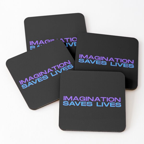 Item preview, Imagination Saves Lives designed and sold by SnarkSharks.