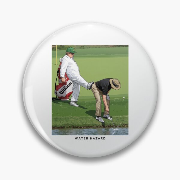 Item preview, Funny water hazard creative golf design.  designed and sold by QuietTeeClub.