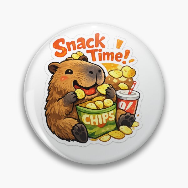 Item preview, Cute Capybara Collection Kawaii Animal Art designed and sold by Aramdesing.