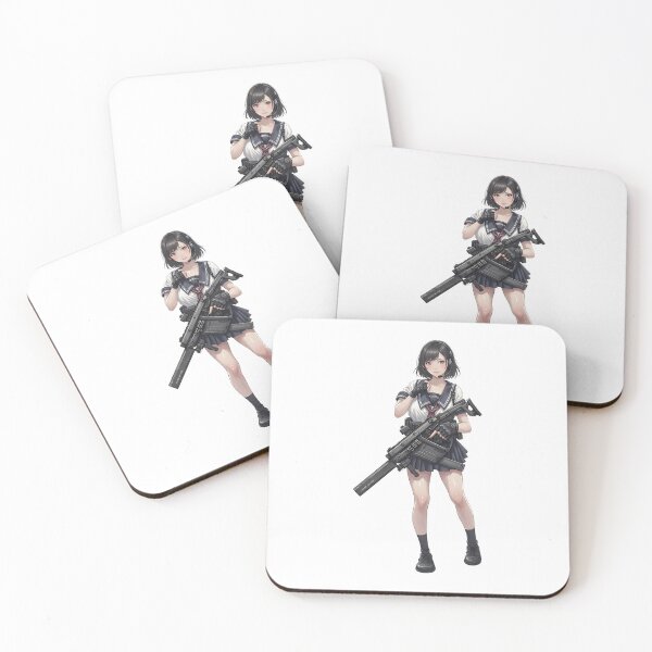 Item preview, Tactical School Girl - Anime Special Ops designed and sold by RAWLIFEGRAPHIC.