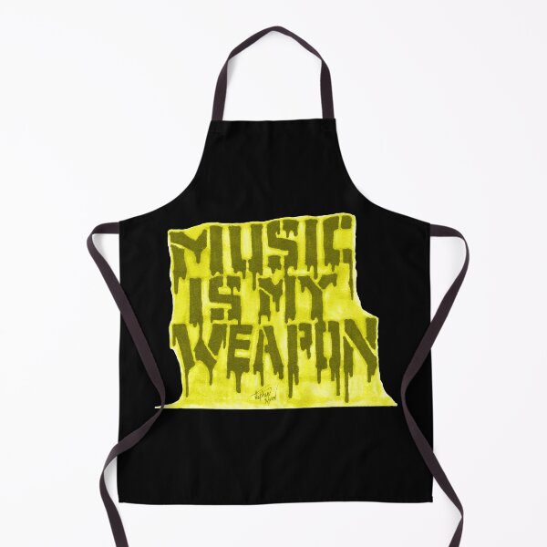 Item preview, Graffiti Music Is My Weapon Yellow Variant designed and sold by Grimmlar.