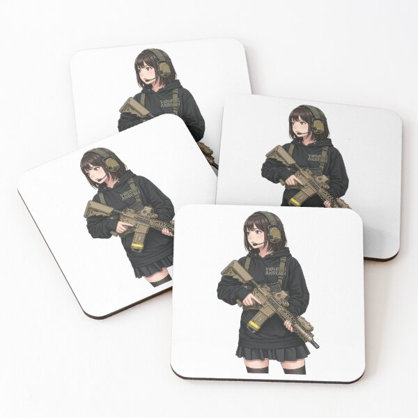 Item preview, Tactical School Girl - Anime Special Ops designed and sold by RAWLIFEGRAPHIC.