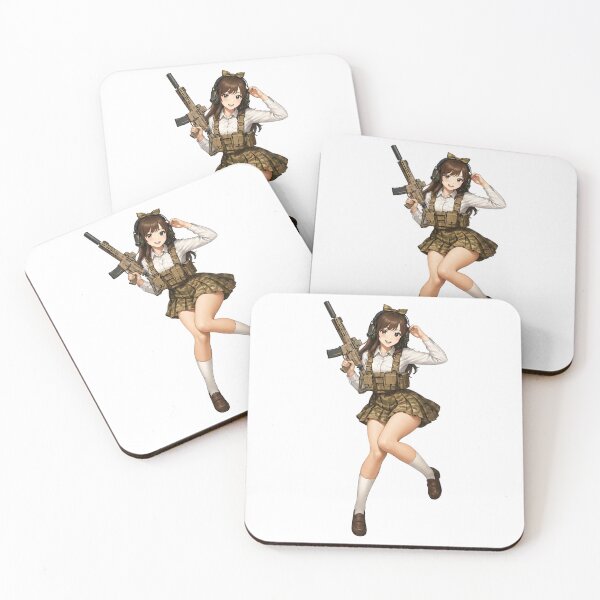 Item preview, Tactical School Girl - Anime Special Ops designed and sold by RAWLIFEGRAPHIC.