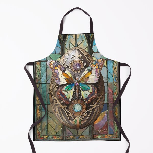 Artikelvorschau, Buntglas-verziertes Osterei entworfen und verkauft von Lee Hiller Designs.