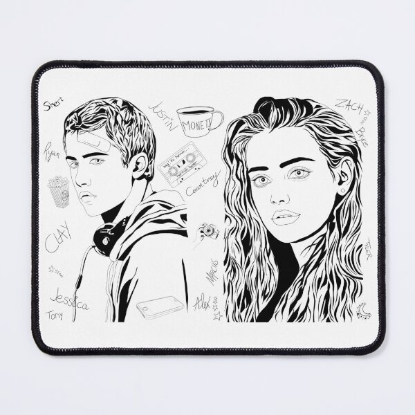 Item preview, 13 Reasons Why poster designed and sold by AnevilartShop.